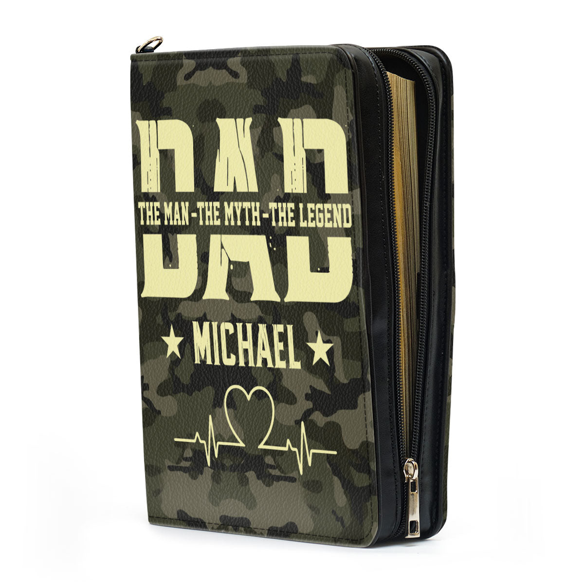 The Man The Myth The Legend | Personalized Bible Cover JSBCD04