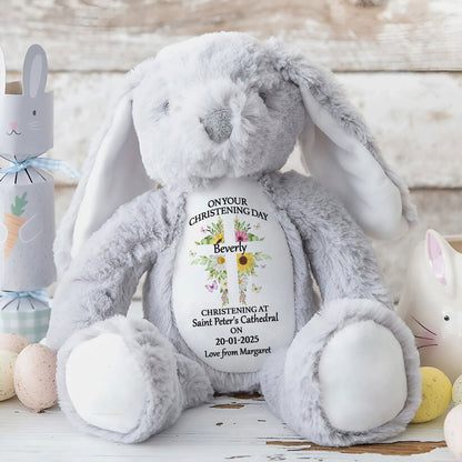 Christening | Personalized Stuffed Bunny