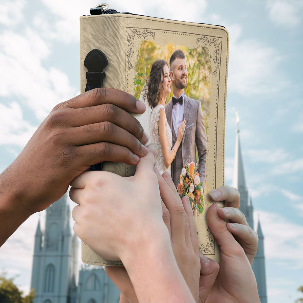 Wedding Hymns | Personalized Bible Cover JSBCHLT1390L