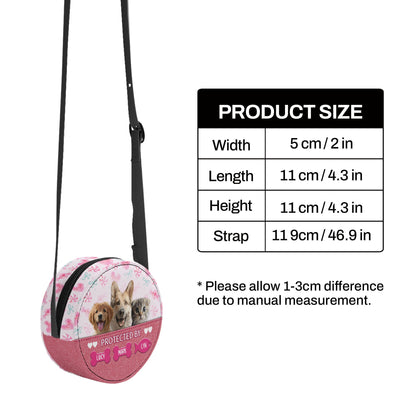 Protected By | Personalized Kid Round Purse JSCRBPT1168M
