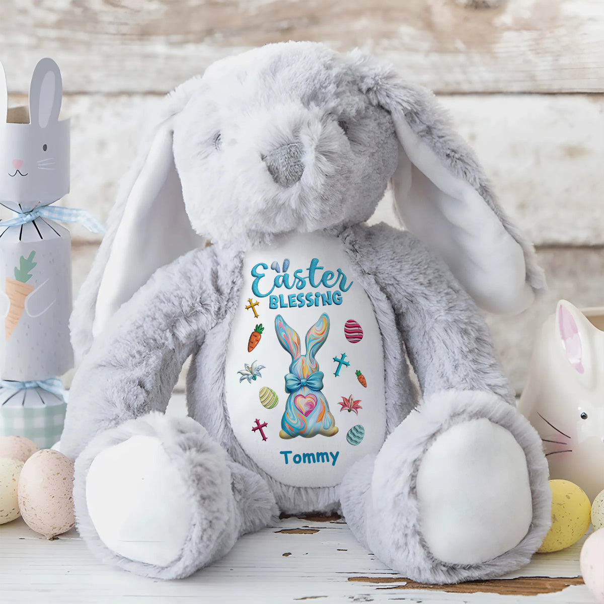 Easter Blessing | Personalized Stuffed Bunny
