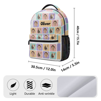 Back To School Upload Photo | Personalized Backpack JSBPPT1014D