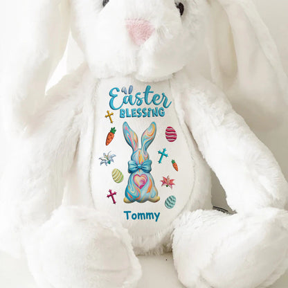 Easter Blessing | Personalized Stuffed Bunny