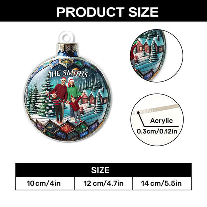 Miracle In December | Personalized 1-Side Acrylic Ornament JSACOPN2655M