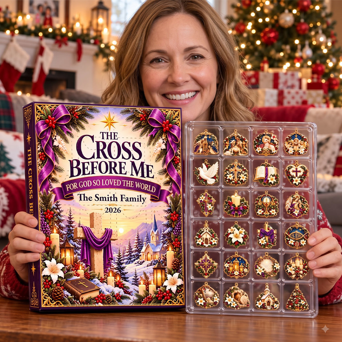 The Cross Before Me | Personalized Christmas Advent Calendar
