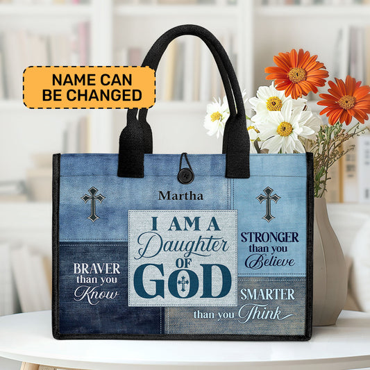 Daughter Of God - Personalized New Canvas Tote Bag CTBM764