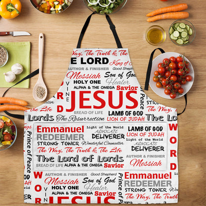 The Lord Of Lords |  Apron With Pocket