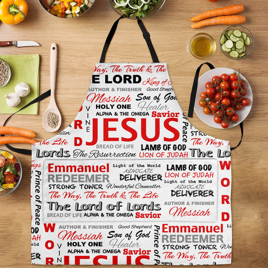 The Lord Of Lords |  Apron With Pocket