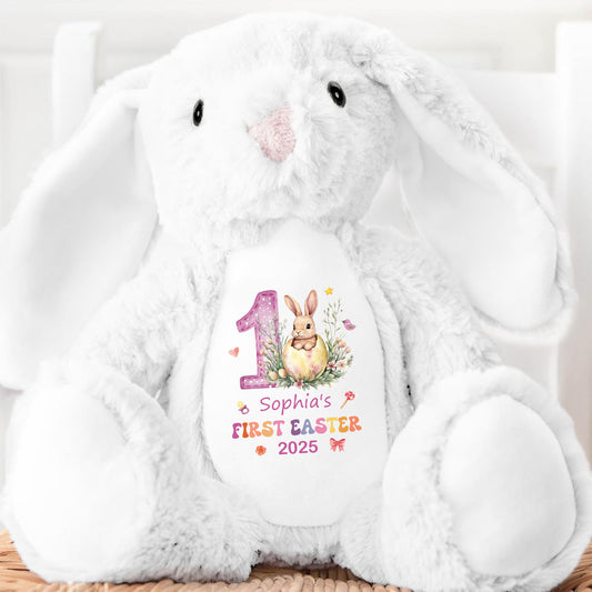 Baby's First Easter | Personalized Stuffed Bunny