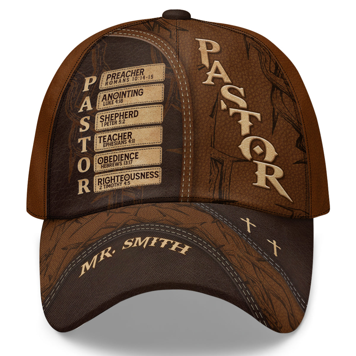 Pastor The Man Of God | Personalized Classic Cap