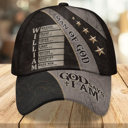 Man Of God | Personalized Classic Cap