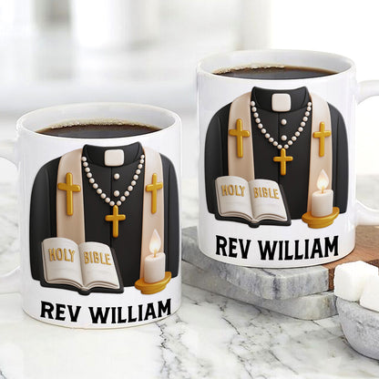 Pastor  | Personalized Ceramic Coffee Mug
