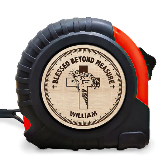Blessed Beyond Measure | Personalized Tape Measure