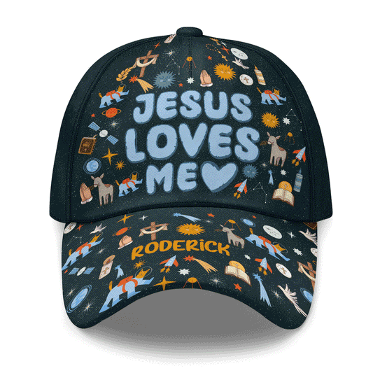 Jesus Loves Me | Personalized Classic Cap JSCCM1056