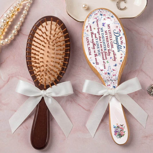 To My Daughter Remember To Pray On It Pray Over It Pray Through It  | Personalized Hair Brush