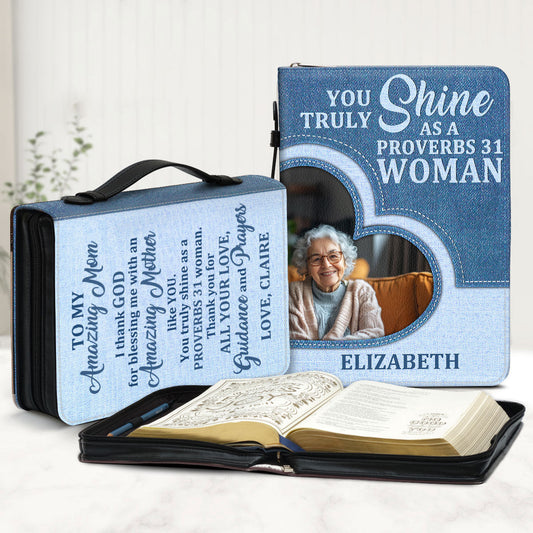 To My Amazing Mom | Personalized Bible Cover