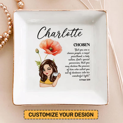 Meaning Of Your Name | Personalized Jewelry Dish JSJDPTN1833M