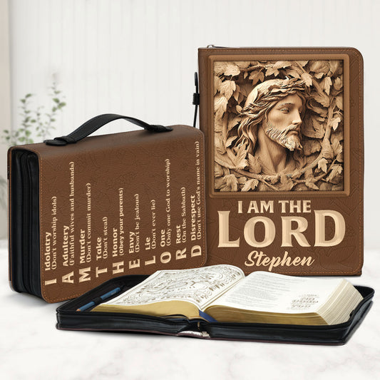 I Am The Lord | Personalized Bible Cover