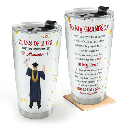I Closed My Eyes For A Moment  | Personalized Stainless Steel Tumbler