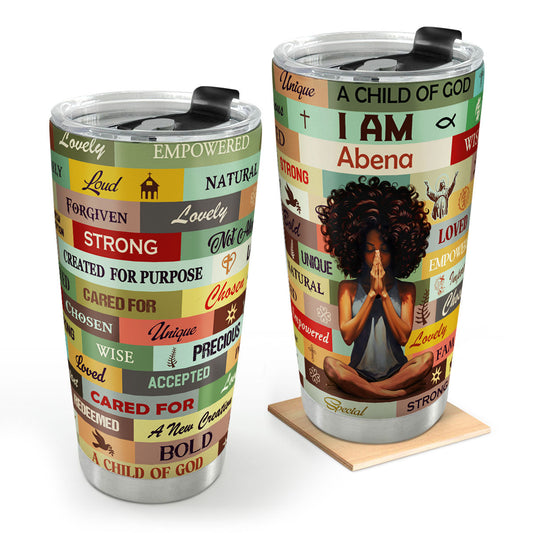 I Am Chosen | Personalized Stainless Steel Tumbler JSSSTM1035