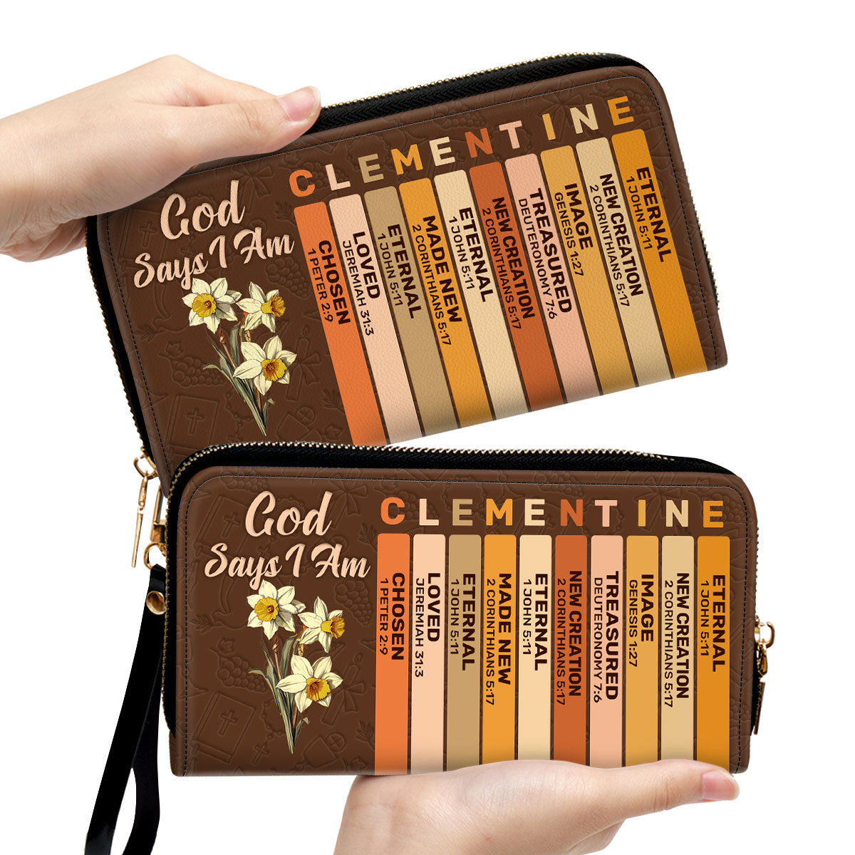 What God Says About You | Personalized Clutch Purse JSCPPN2868D