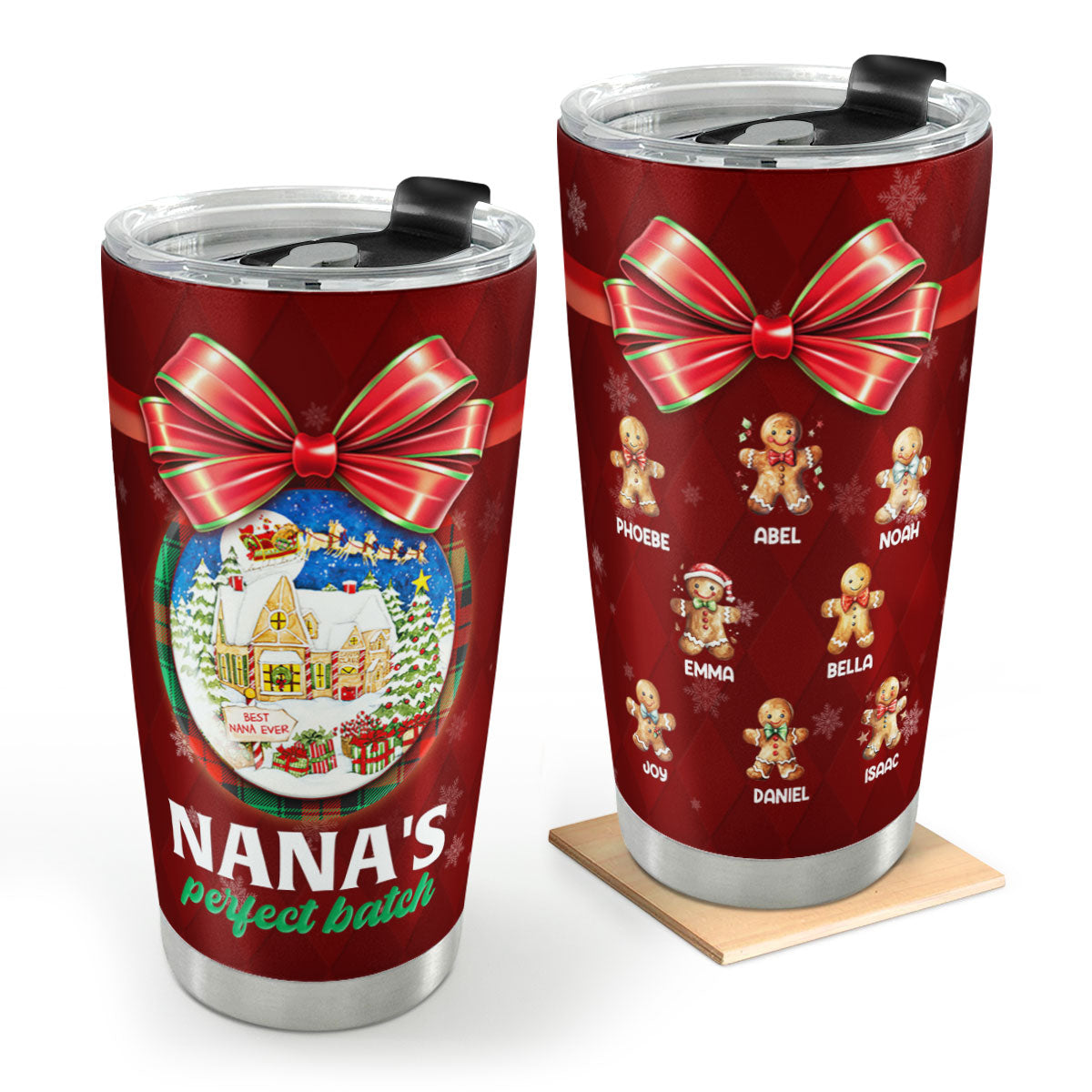 Nana's Perfect Batch | Personalized Stainless Steel Tumbler