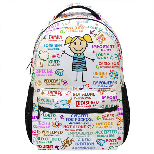 God Says I Am | Personalized Backpack JSBPPH1212L