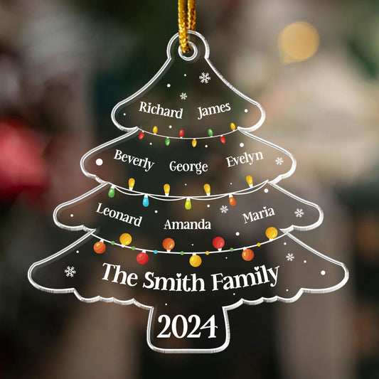 We Find The True Meaning Of Christmas | Personalized 1-Side Acrylic Ornament JSACOHLL2697TA