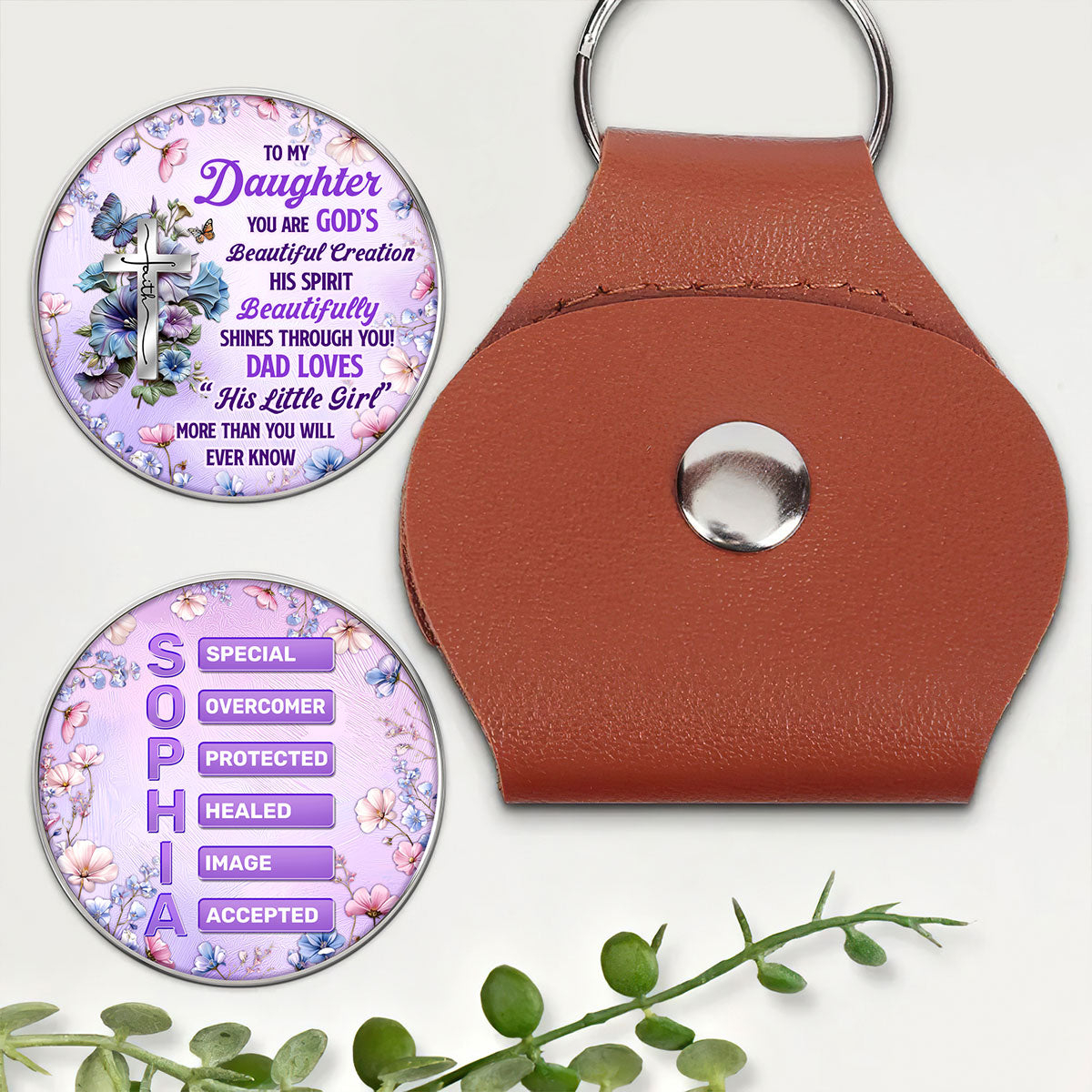 God’s Beautiful Daughter | Personalized Pocket Hug