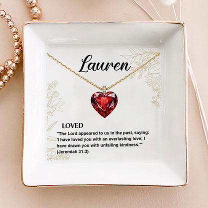 Meaning Of Your Name Birthstone | Personalized Jewelry Dish