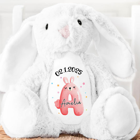 Baby's Name | Personalized Stuffed Bunny