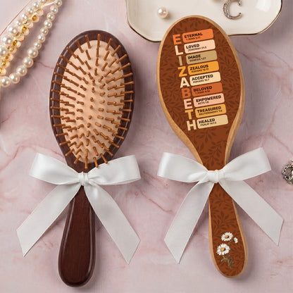 God Says I Am | Personalized Hair Brush