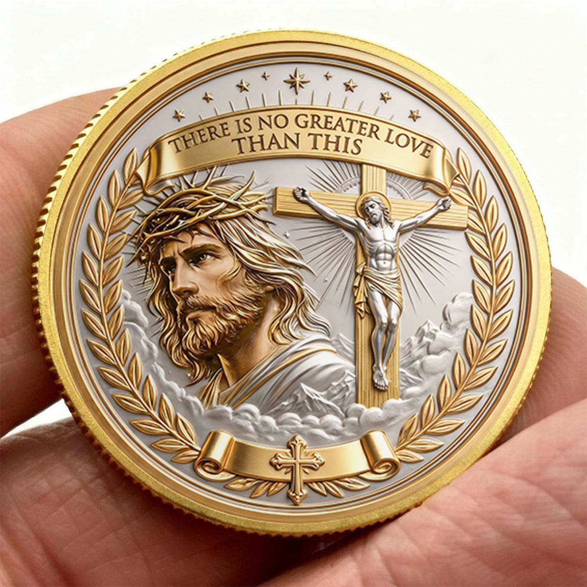 There Is No Greater Love Than This | Personalized Commemorative Coin ...