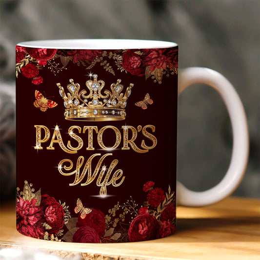 For Pastor’s Wife | Personalized Ceramic Coffee Mug