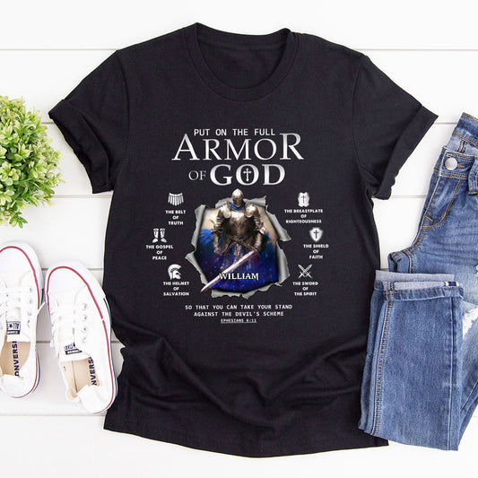 Armor Of God | Personalized Classic Unisex T-shirt