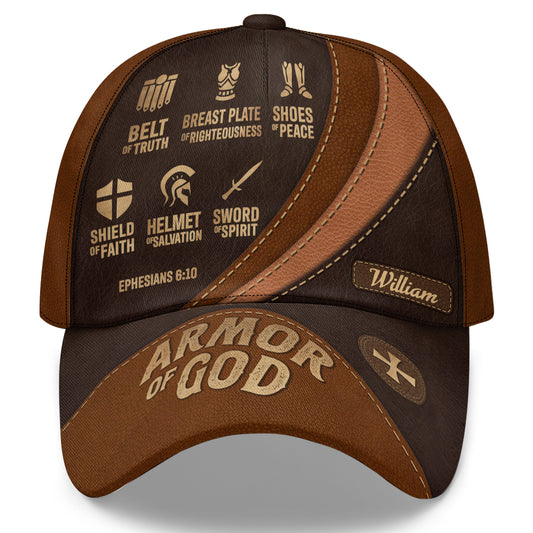 Put On The Full Armor Of God | Personalized Classic Cap