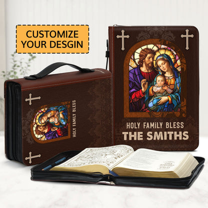 Holy Family | Personalized Bible Cover JSBCPPA1169L
