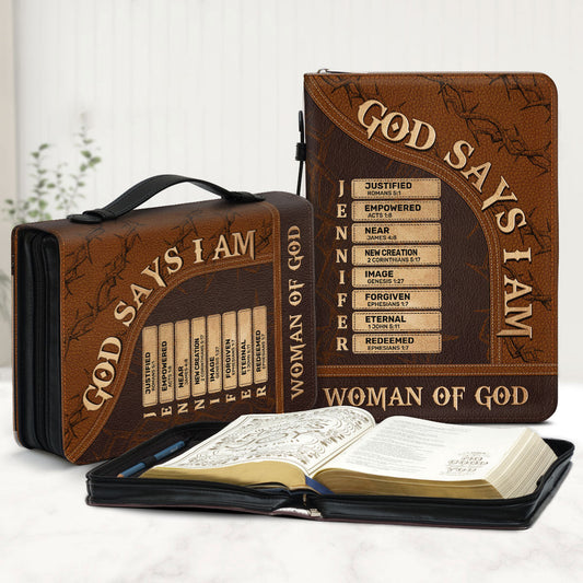 Man Of God / Woman Of God | Personalized Bible Cover