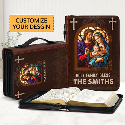 Holy Family | Personalized Bible Cover JSBCPPA1169L