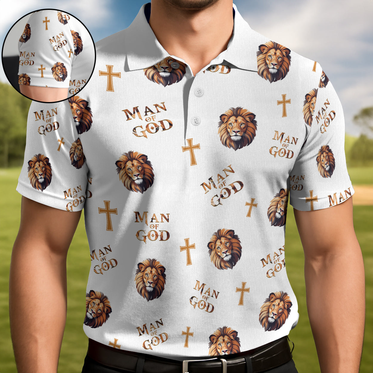 Man Of God  |  Polo Shirt