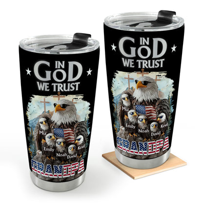 In God We Trust | Personalized Stainless Steel Tumbler