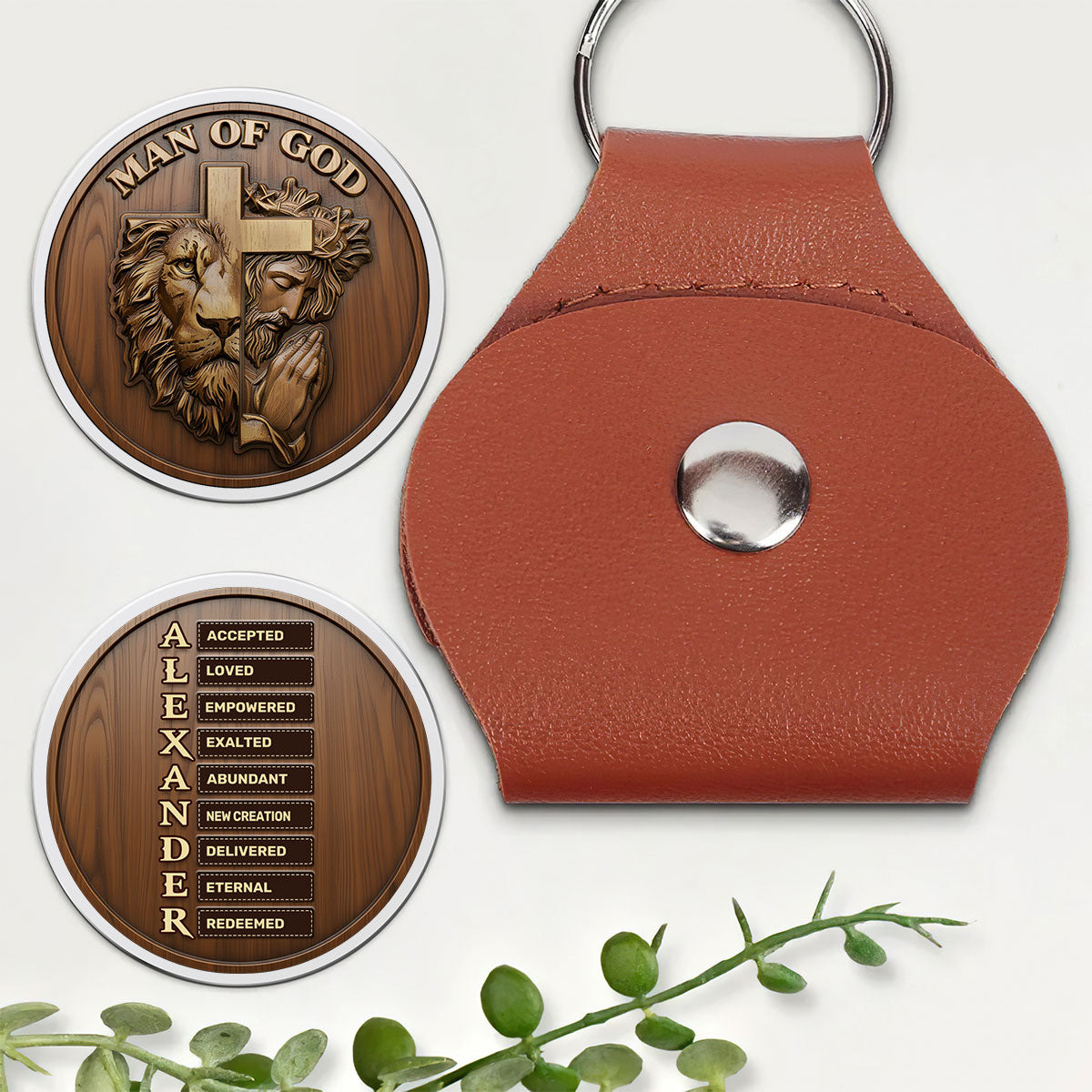 Man Of God | Personalized Pocket Hug