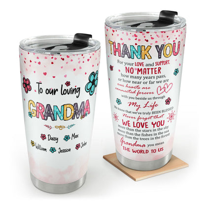 To My Nana | Personalized Stainless Steel Tumbler JSSSTPL2394D
