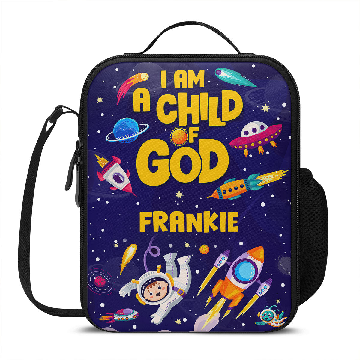 I Am A Child Of God | Personalized Lunch Box Bag JSLBBPH1303TA