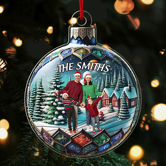 Miracle In December | Personalized 1-Side Acrylic Ornament JSACOPN2655M