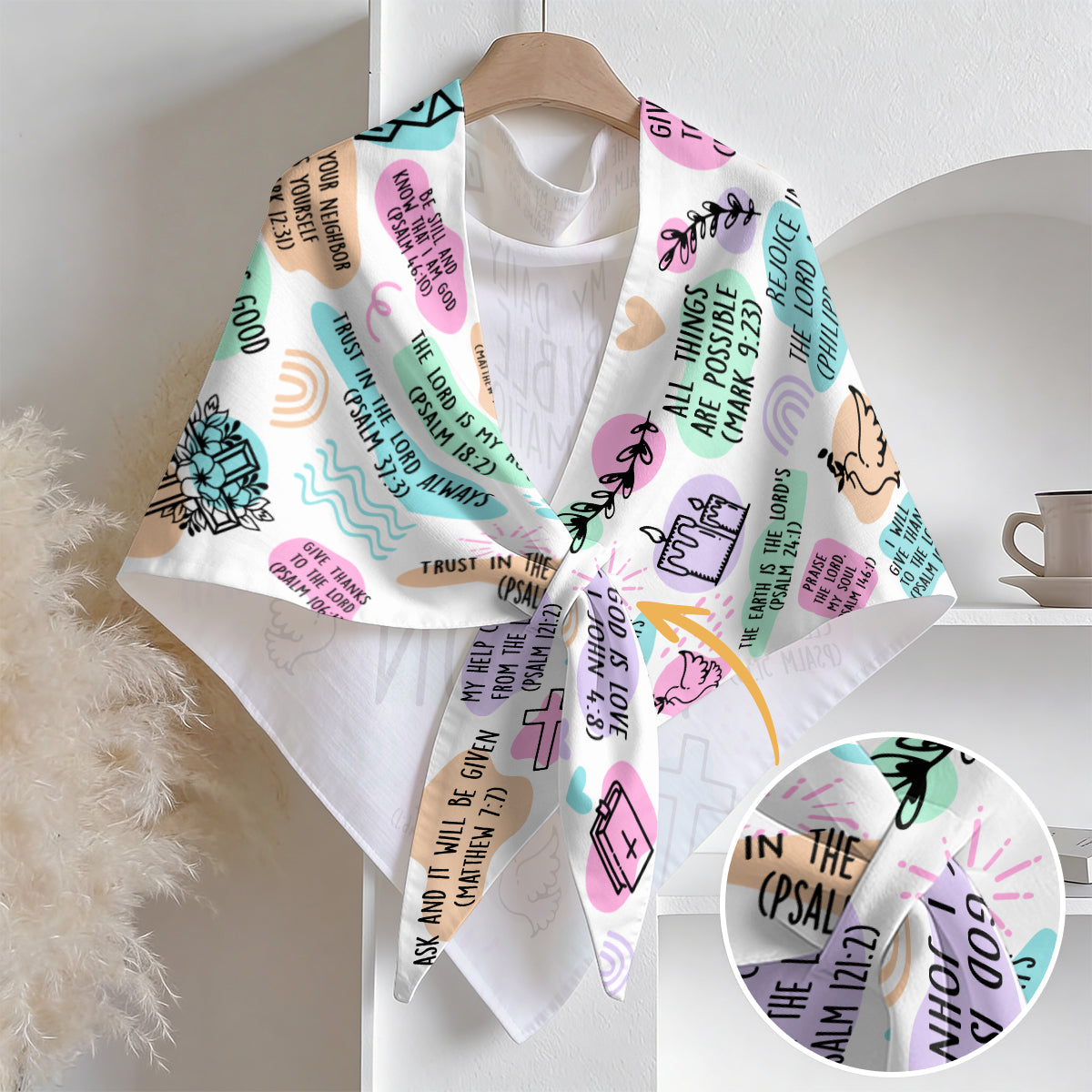 My Daily Bible Affirmations | Personalized Shawl Wrap