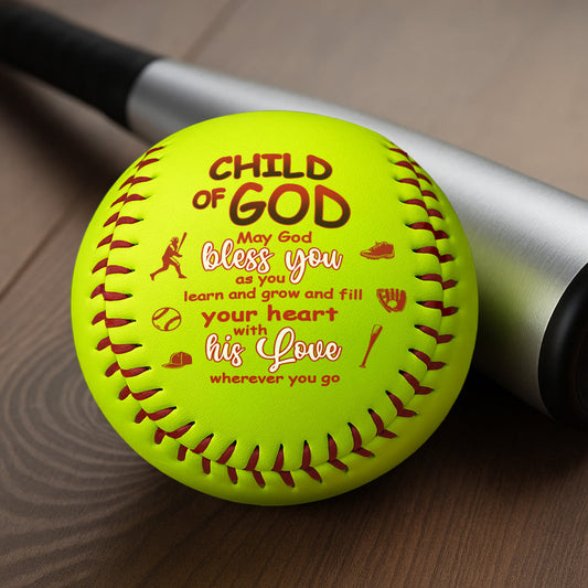 Child Of God | Personalized Softball