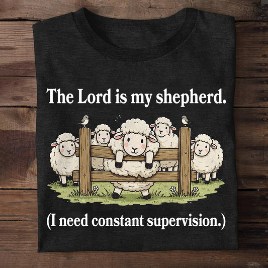 The Lord Is My Shepherd |  2D Unisex T-shirt