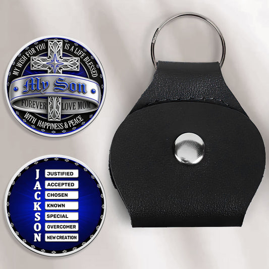 Blessed Life for My Son And Daughter | Personalized Pocket Hug