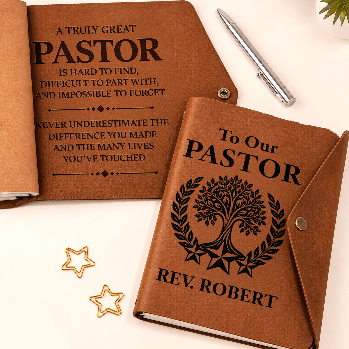 Never Underestimate The Difference You Made | Personalized Envelope Journal